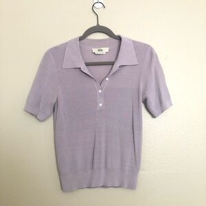 Love, Bonito - Lilac Polo Short Sleeve